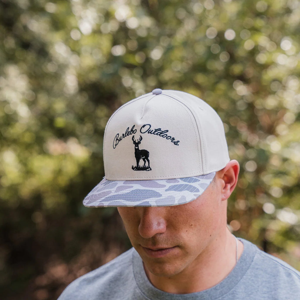 BURLEBO Cap, BURLEBO Buck, Deer Camo Bill