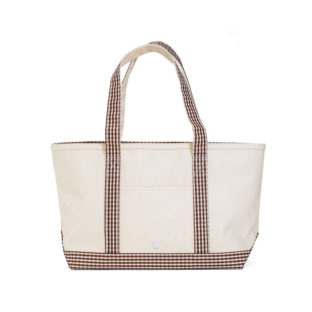 Coated Canvas Medium Tote