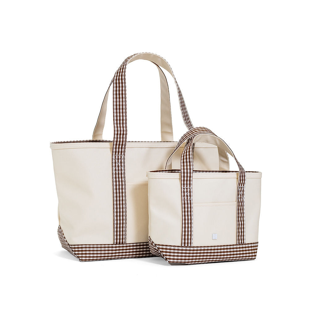 Coated Canvas Medium Tote