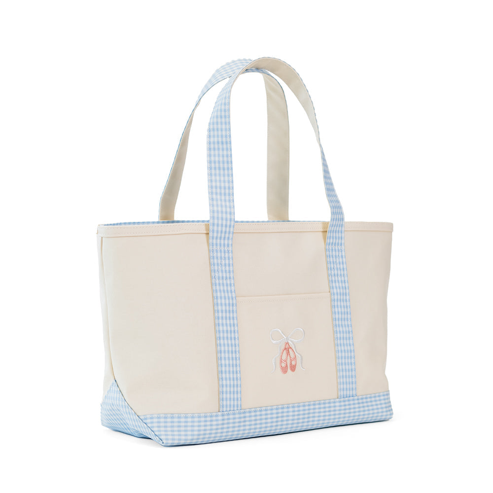 Coated Canvas Medium Tote