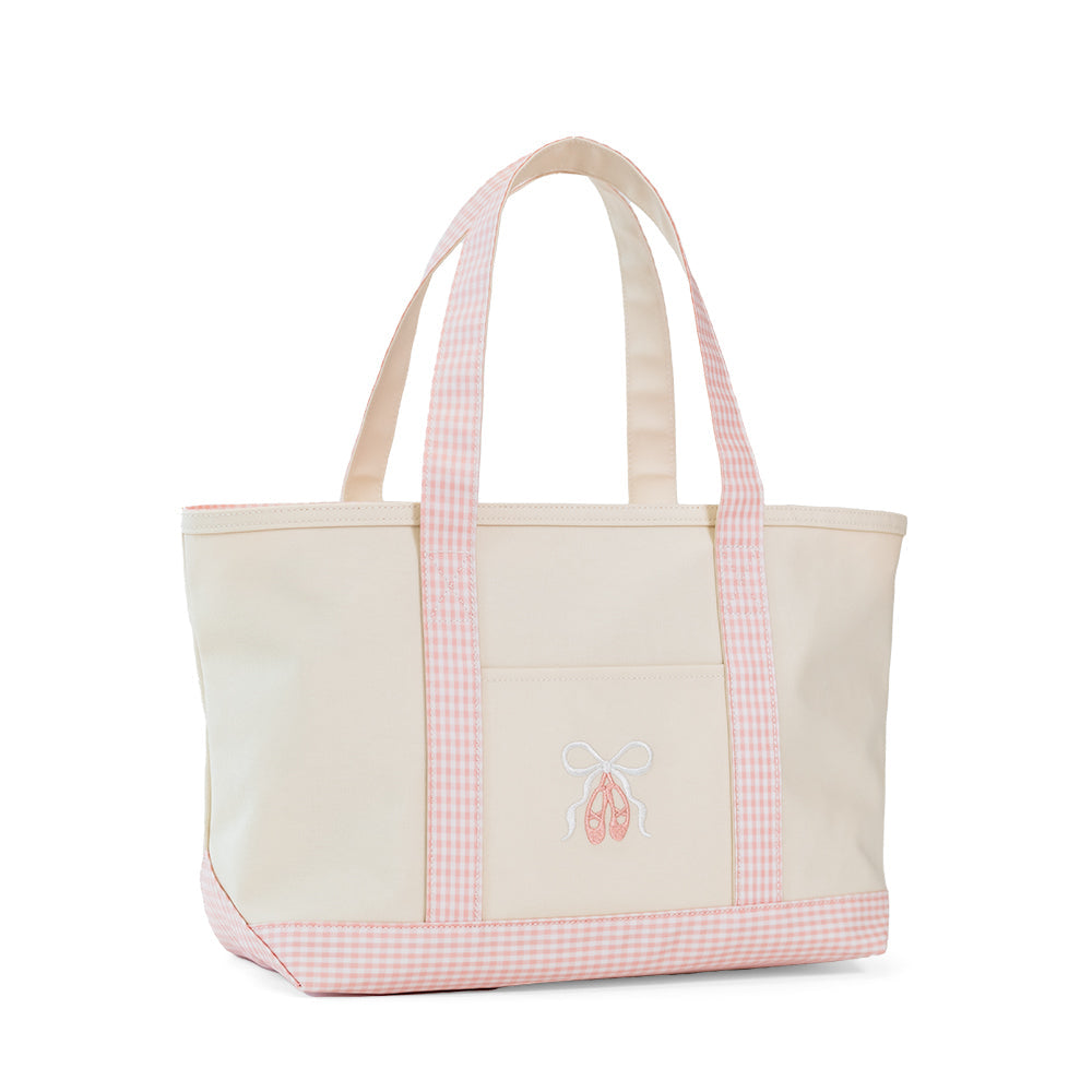 Coated Canvas Medium Tote