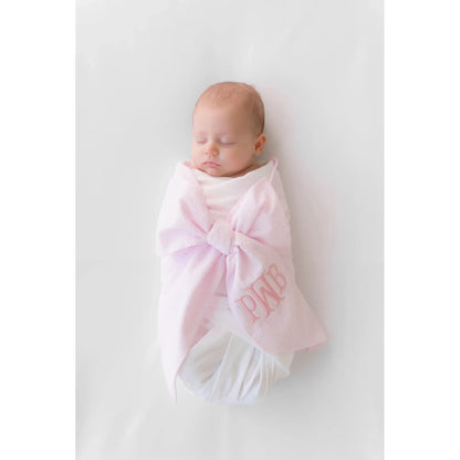 Bow Swaddle, Seersucker