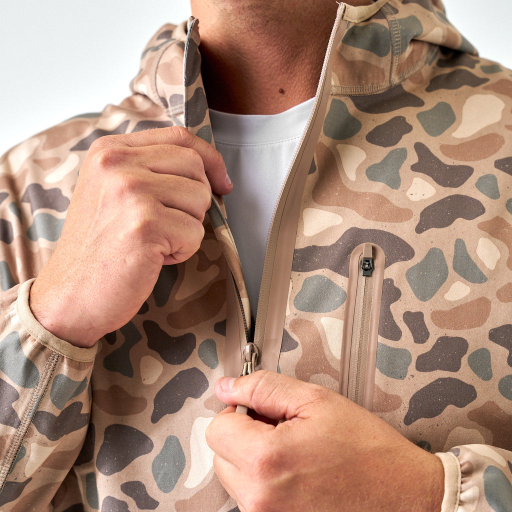 BURLEBO Duke Tech - Mid Layer - Pintail Camo