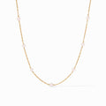 The Pink Delicate Station Necklace