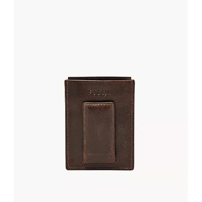 Derrick Leather RFID Magnetic Card Case Wallet