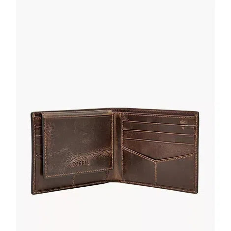 Derrick Leather RFID Passcase Wallet