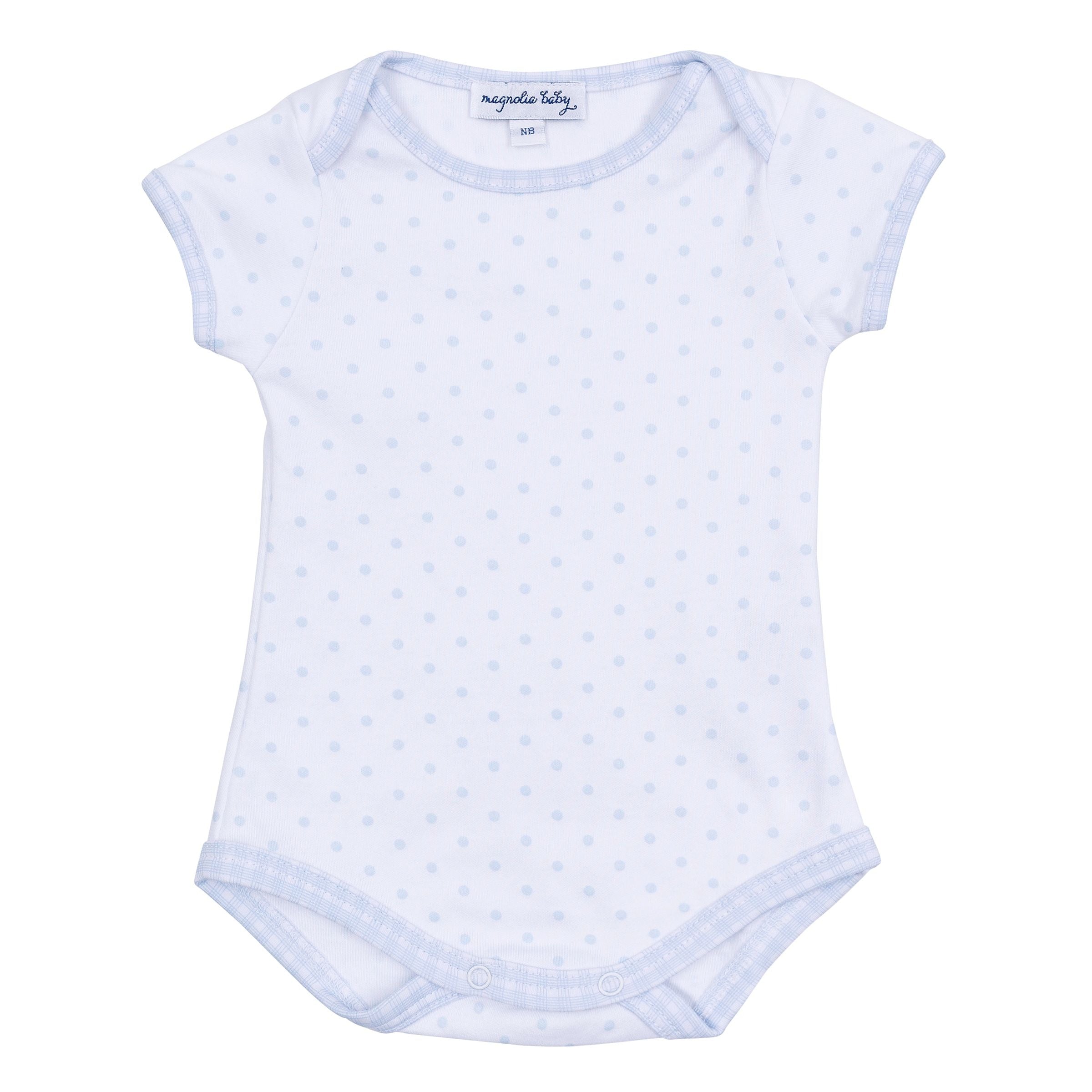 Gingham Dots Essentials Blue Bodysuit