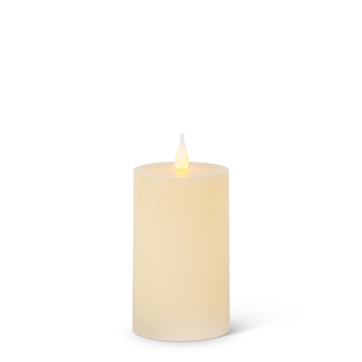 Flameless Wax Flat Top Pillar Candles