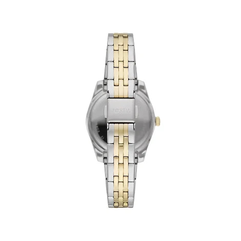 FOSSIL Women's Scarlette Mini Three-Hand Date Stainless Steel Two-Tone Watch