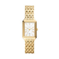 FOSSIL Women's Raquel Three-Hand Date Gold Stainless Steel Watch