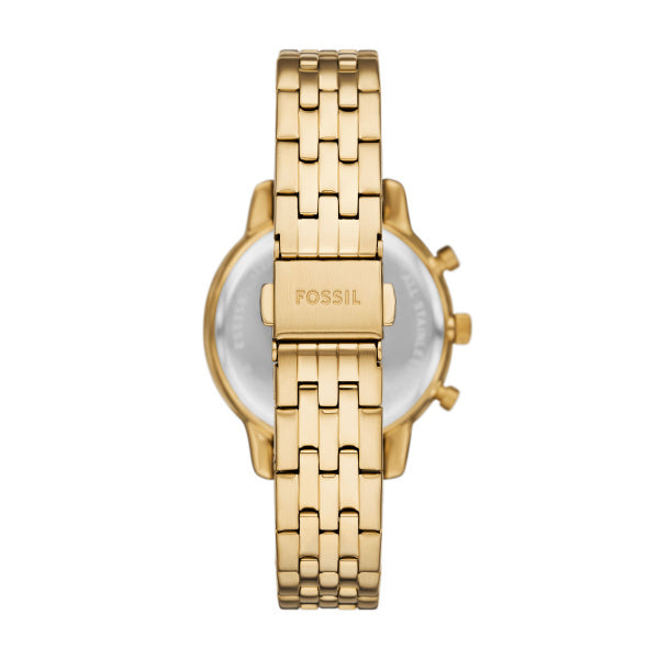 FOSSIL Women's Neutra Chronograph Gold-Tone Stainless Steel Watch