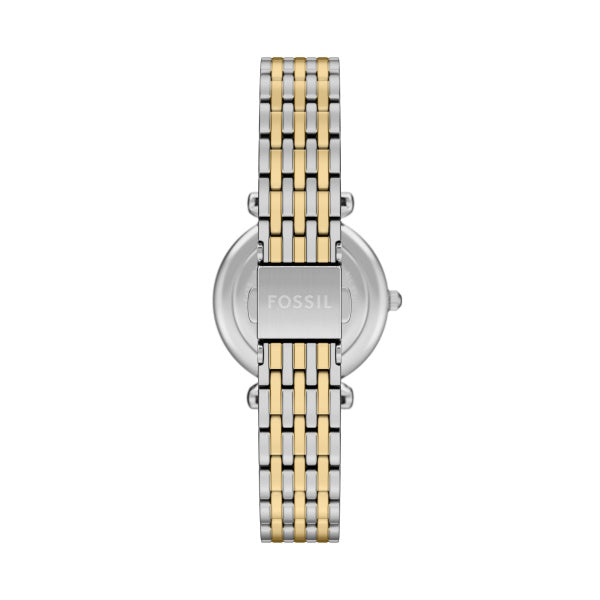 Carlie Three-Hand Stainless Steel Watch