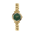 Carlie Three-Hand Gold-Tone Stainless Steel Watch