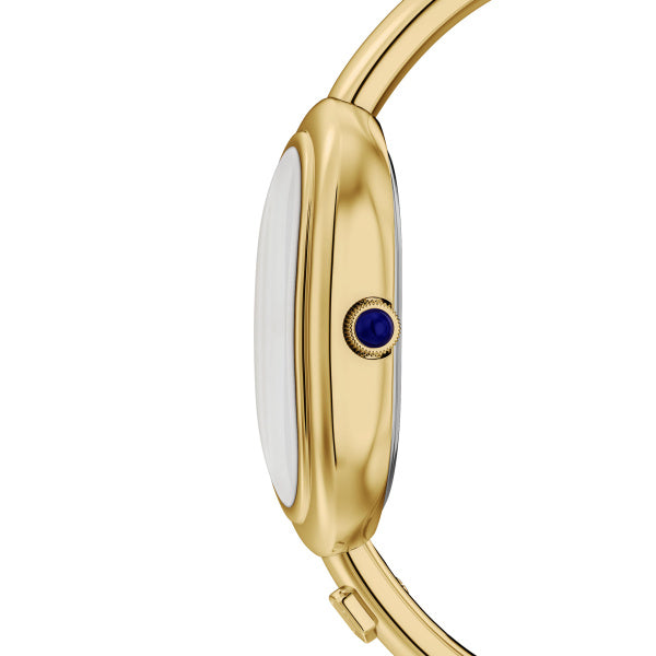 Sloan Three-Hand Gold-Tone Stainless Steel Watch Bangle