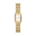 Raquel Mini Three-Hand Gold-Tone Stainless Steel Watch