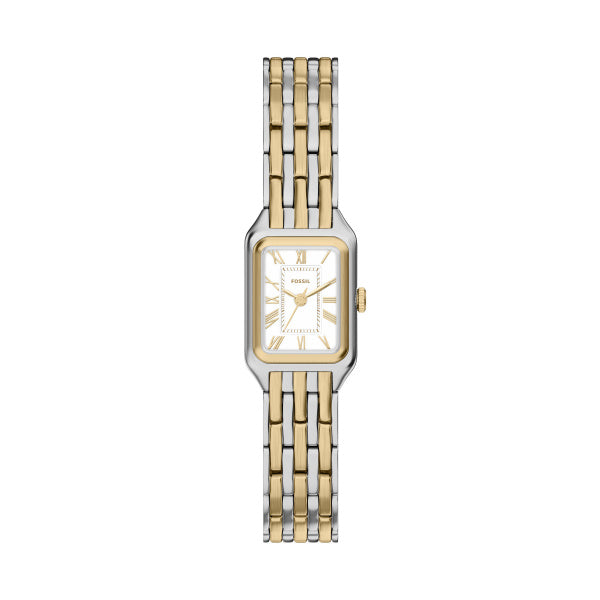 Raquel Mini Three-Hand Two-Tone Stainless Steel Watch