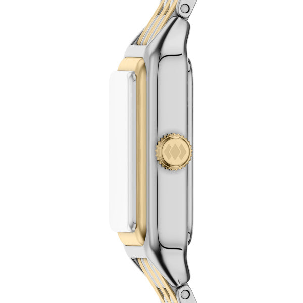 Raquel Mini Three-Hand Two-Tone Stainless Steel Watch
