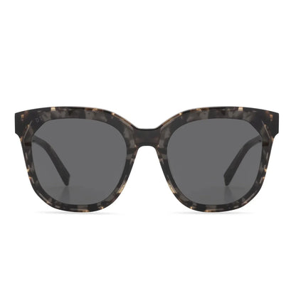 DIFF EYEWEAR Gia Espresso Tortoise + Grey Lens