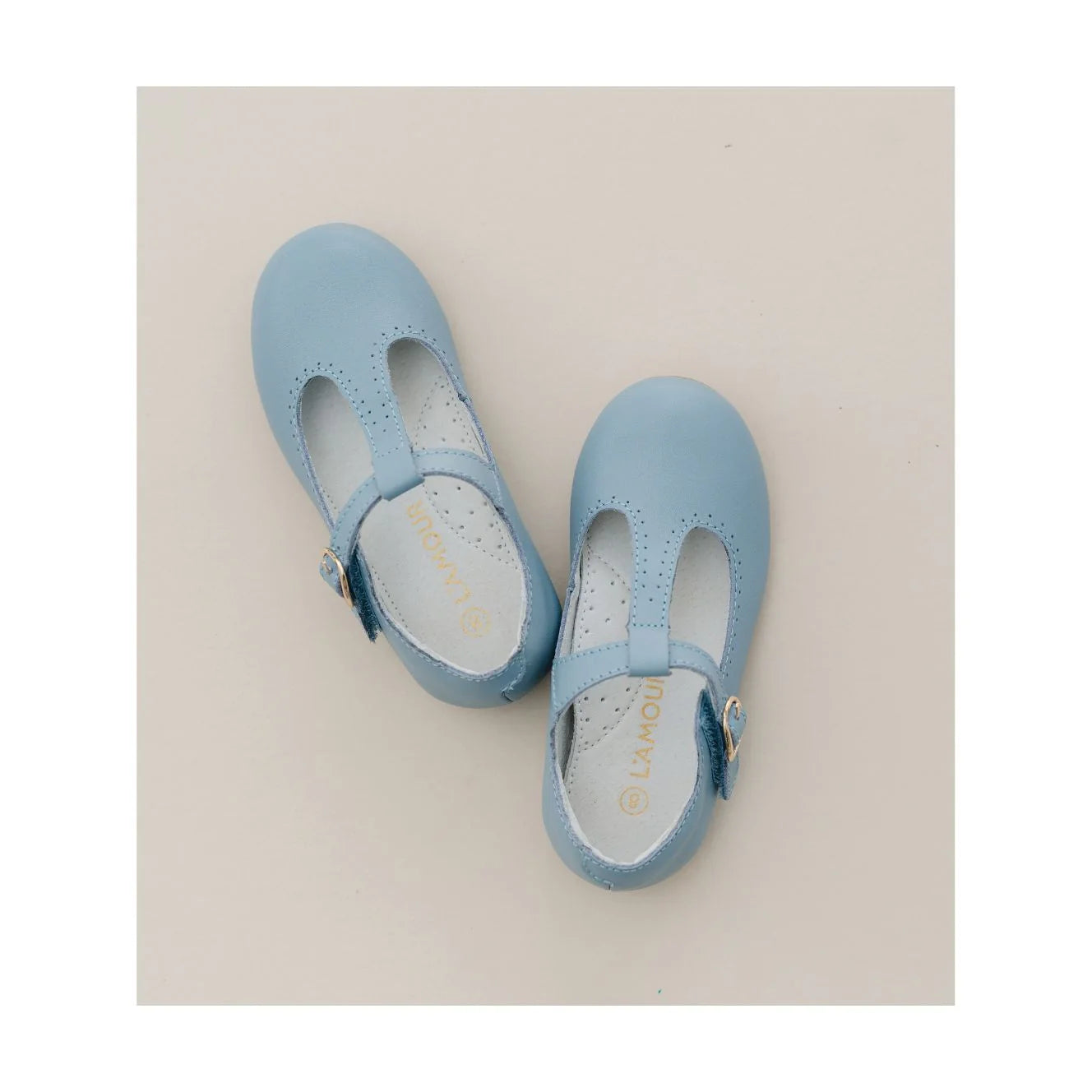 Eleanor Thin T-Strap Flat