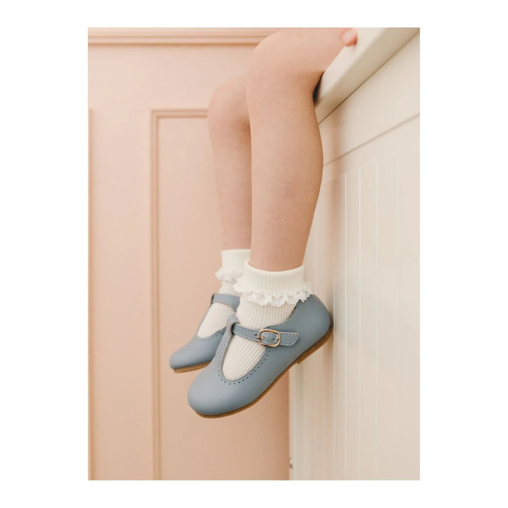 Eleanor Thin T-Strap Flat