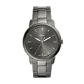 FOSSIL Men's The Minimalist Three-Hand Smoke Stainless Steel Watch