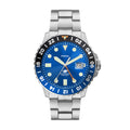 FOSSIL Men's Fossil Blue GMT Stainless Steel Watch