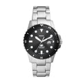FOSSIL Men's Blue Dive Three-Hand Date Stainless Steel Watch