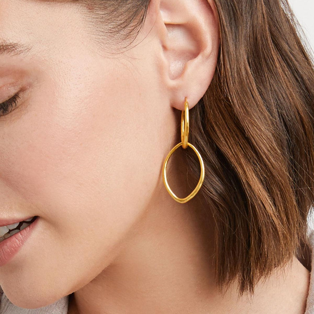 Fleur-De-Lis 2 In 1 Earring