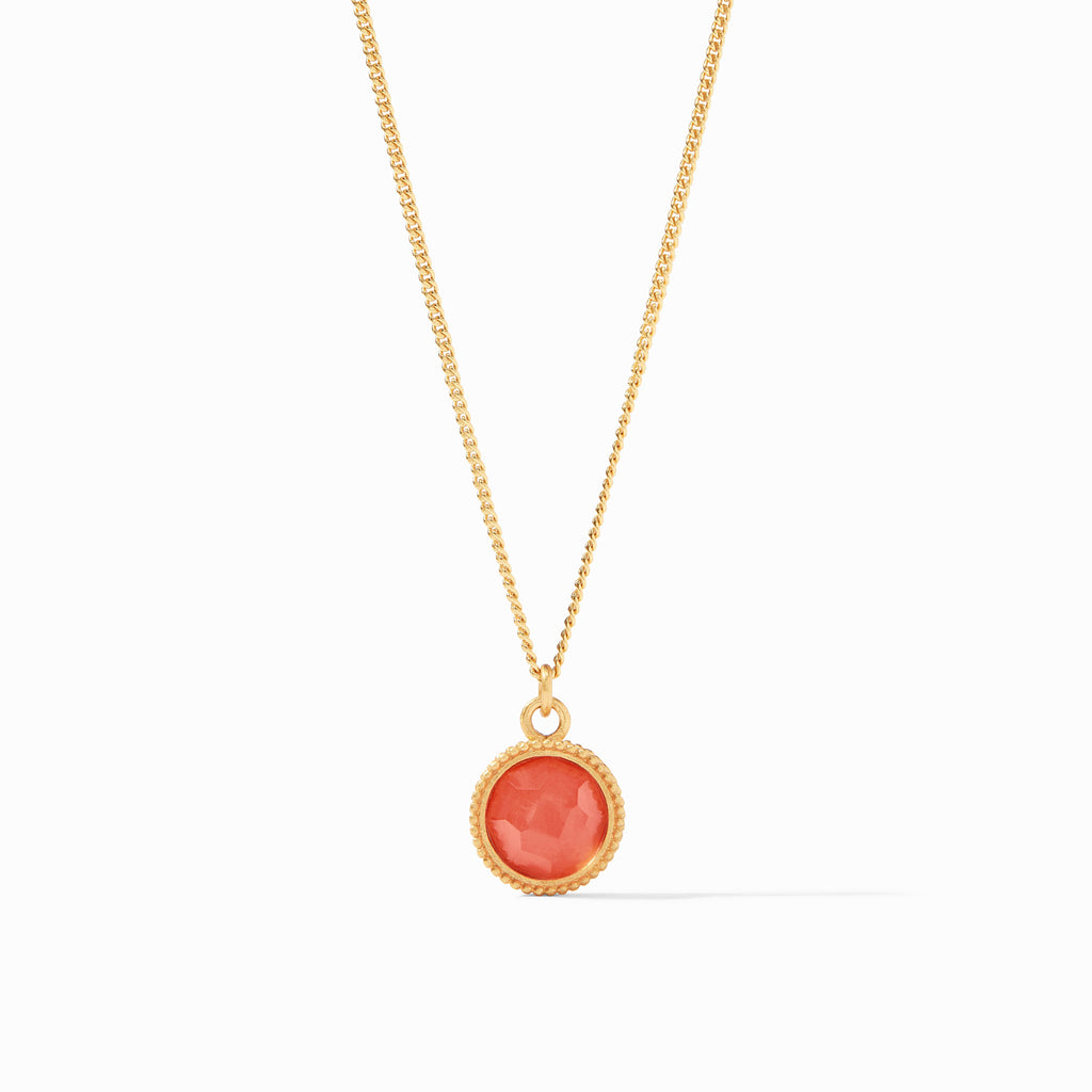 Fleur-de-Lis Solitaire Necklace