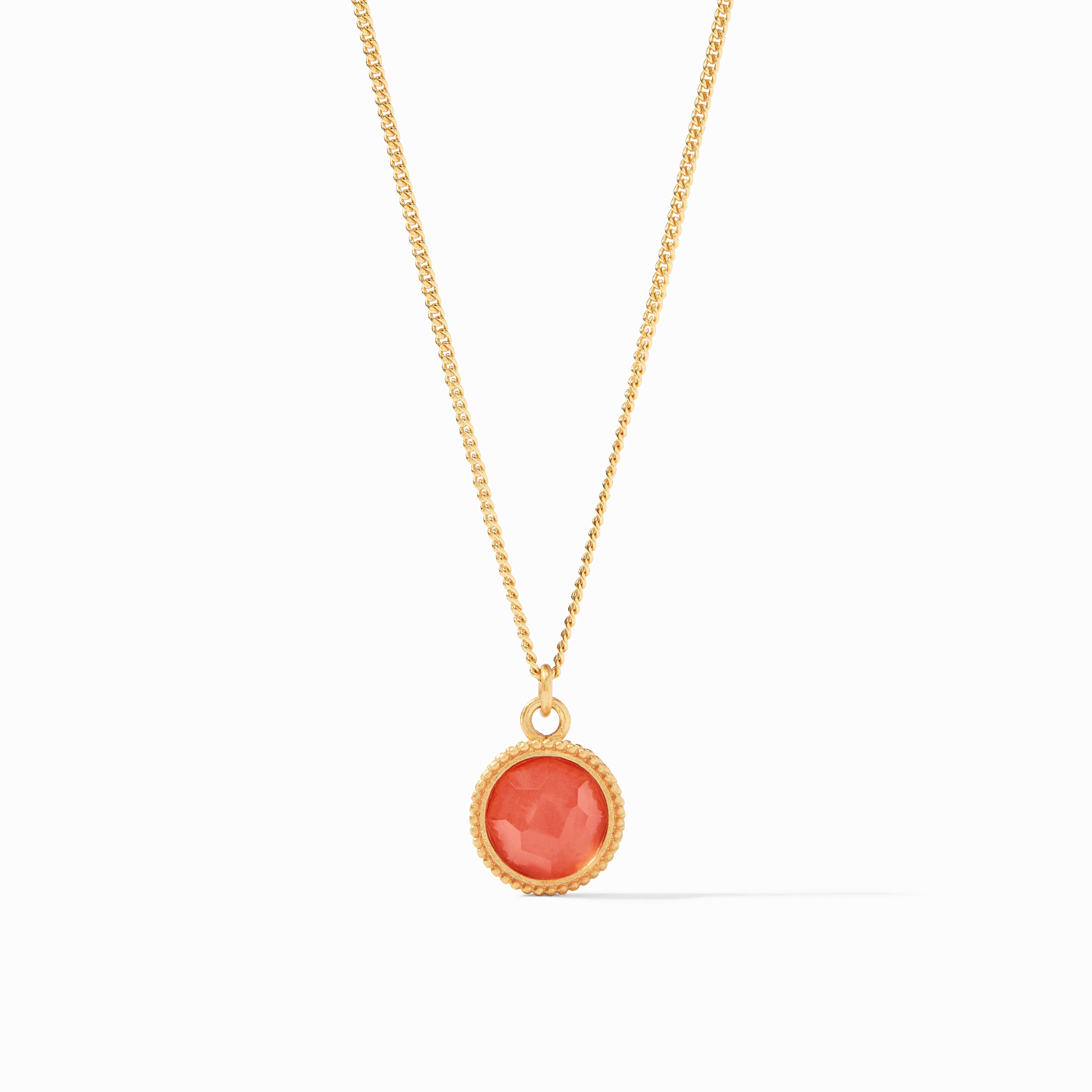 Fleur-de-Lis Solitaire Necklace