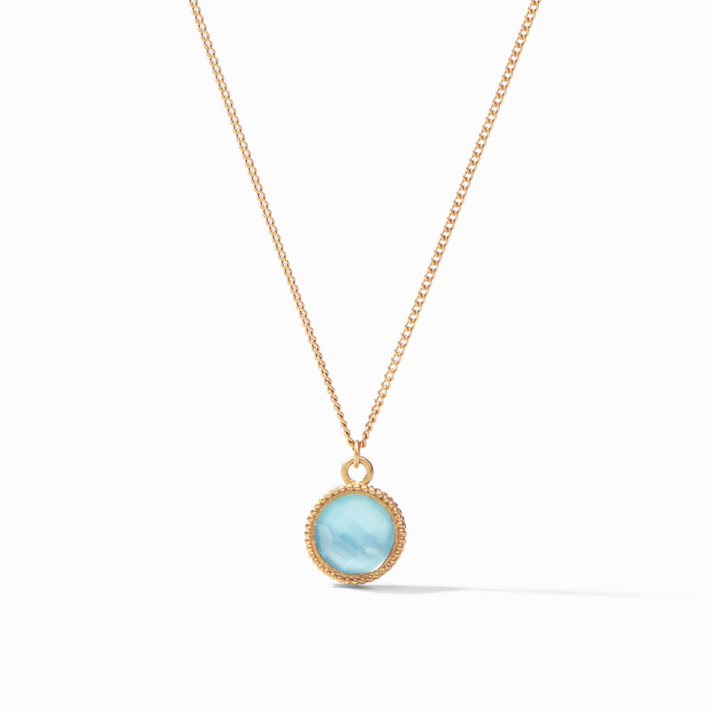 Fleur-de-Lis Solitaire Necklace