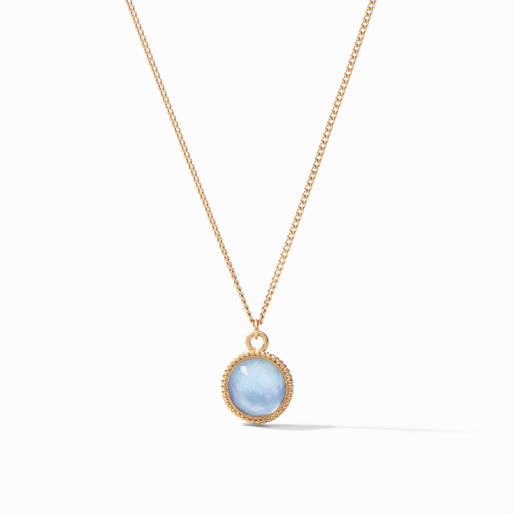 Fleur-de-Lis Solitaire Necklace