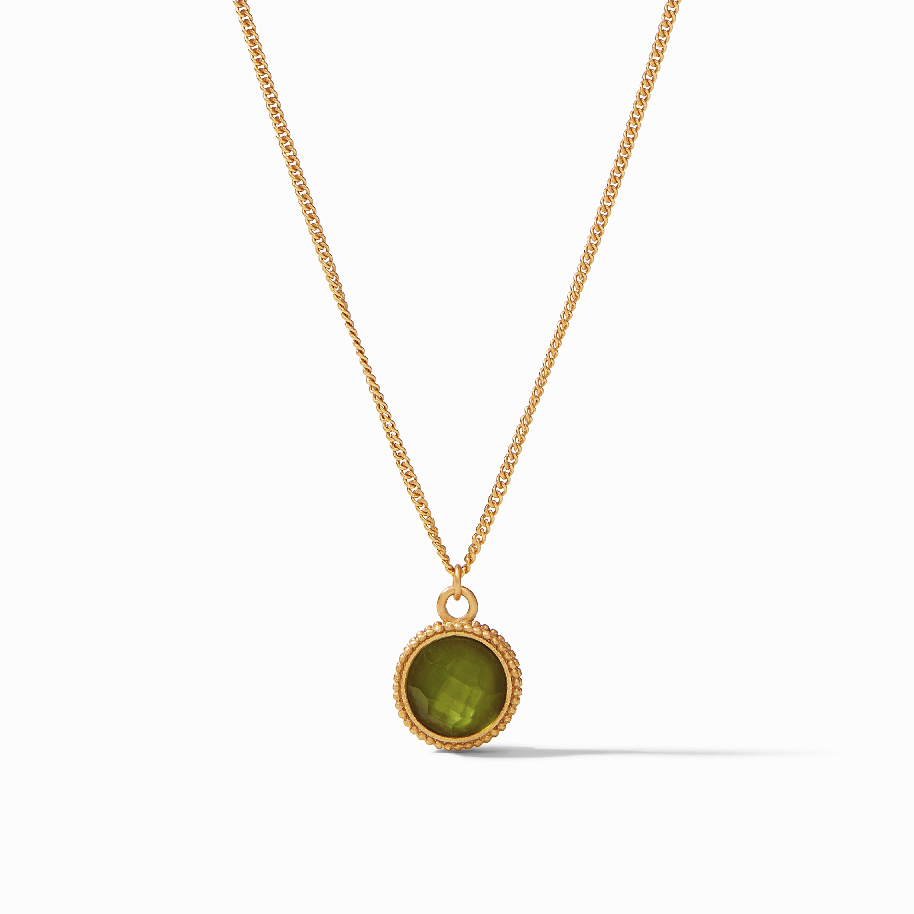 Fleur-de-Lis Solitaire Necklace