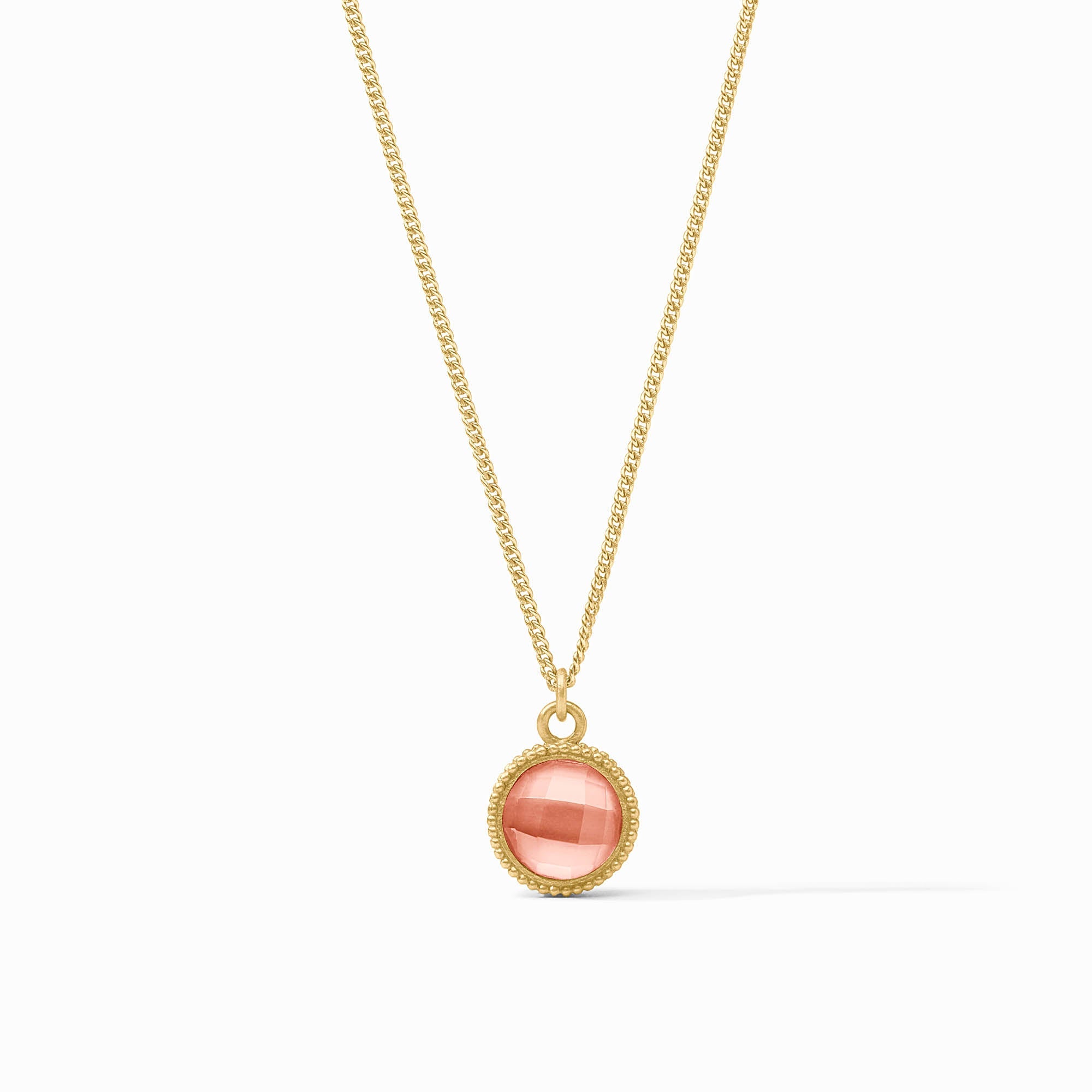 Fleur-de-Lis Solitaire Necklace