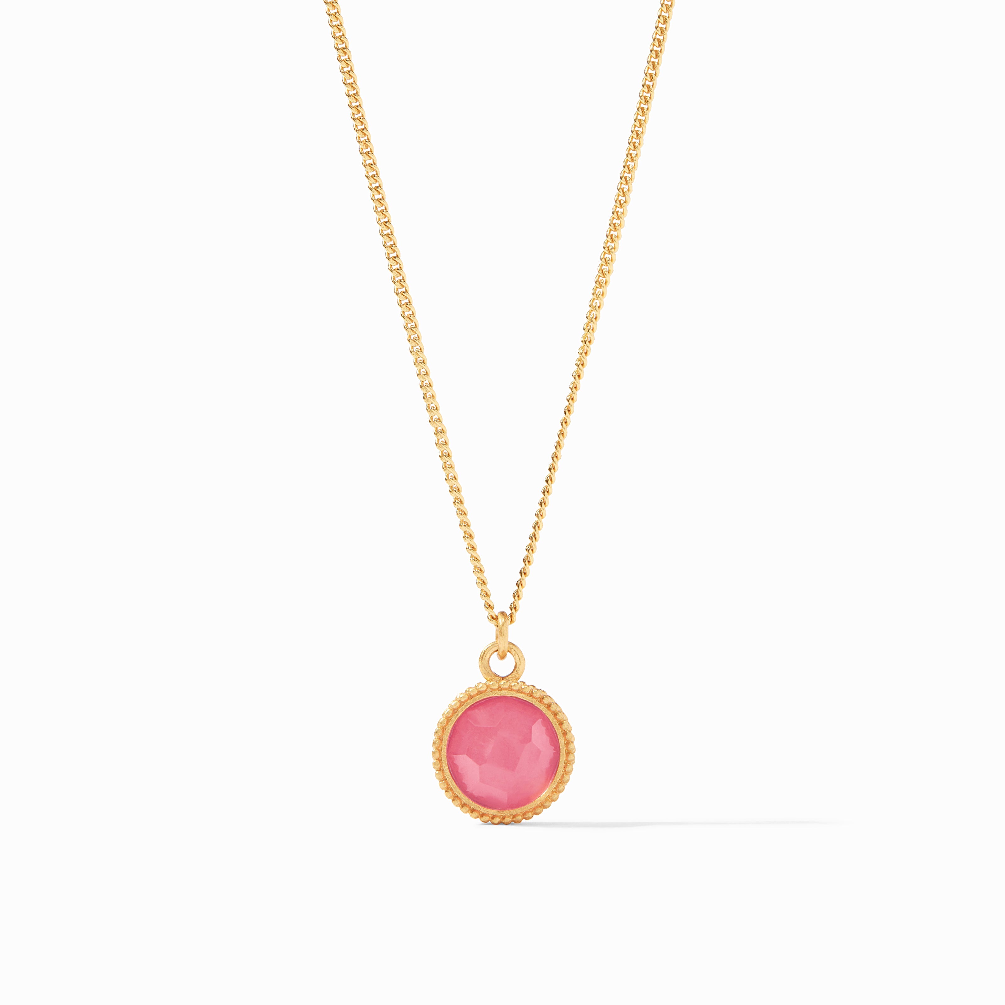 Fleur-de-Lis Solitaire Necklace
