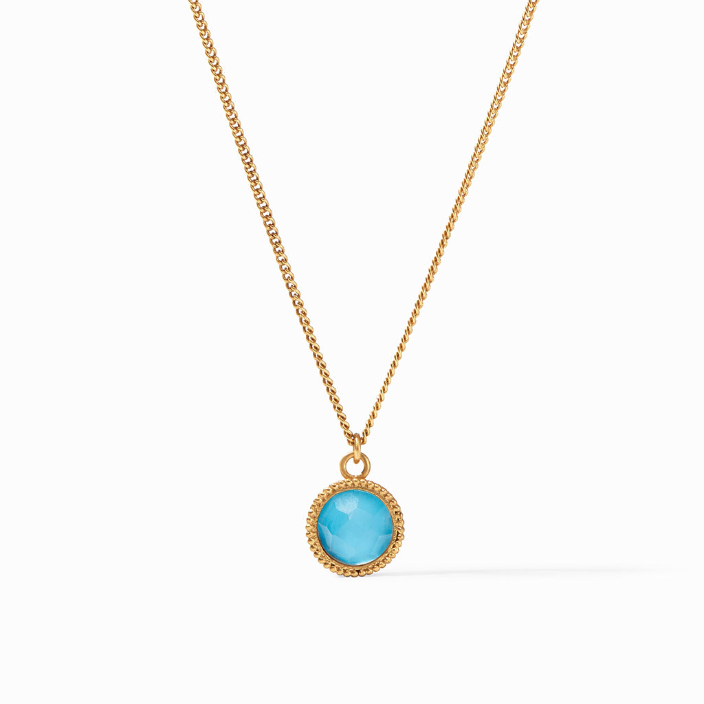 Fleur-de-Lis Solitaire Necklace