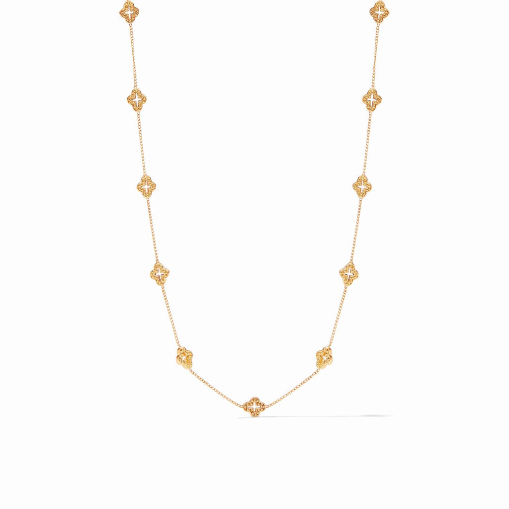 Florentine Demi Delicate Station Necklace