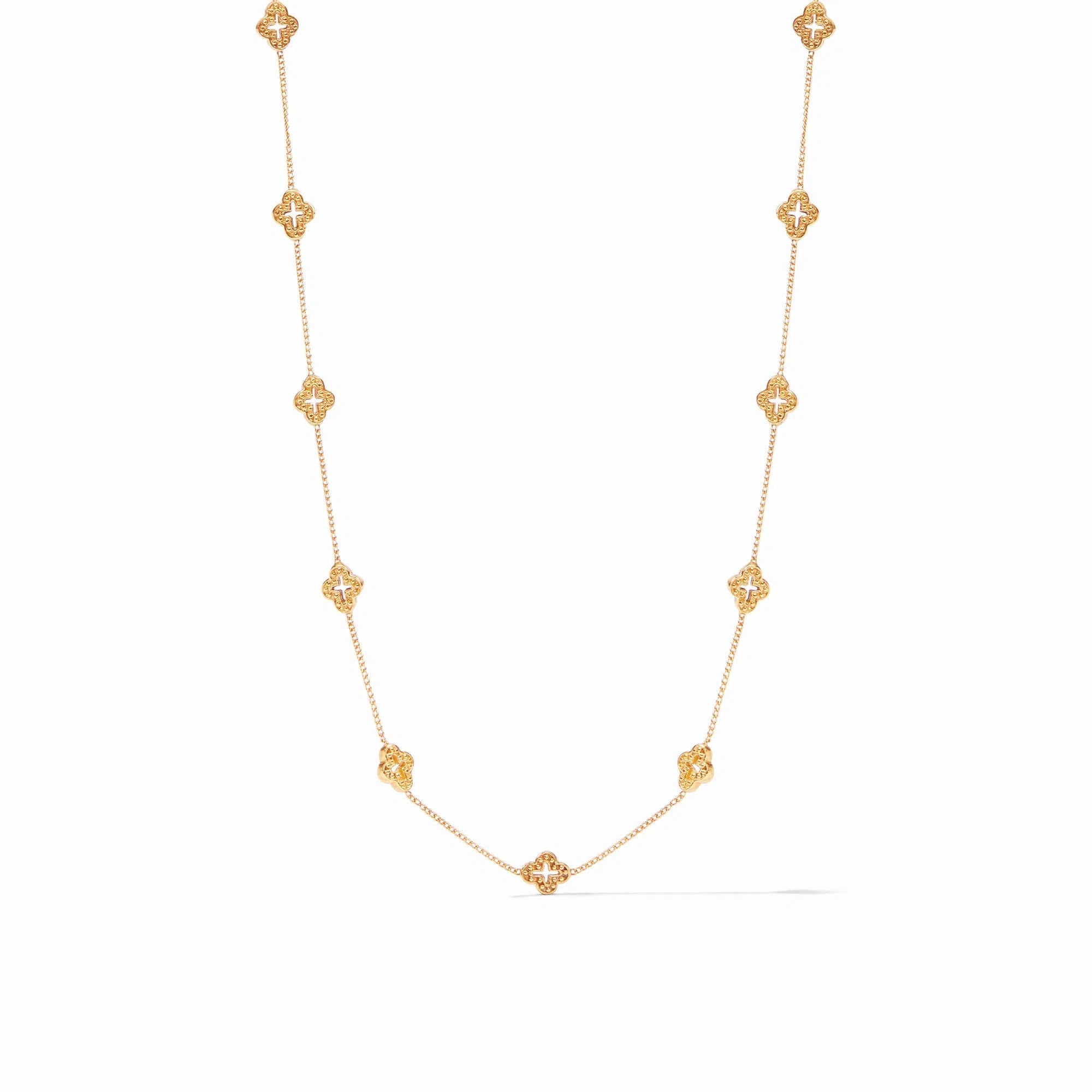 Florentine Demi Delicate Station Necklace