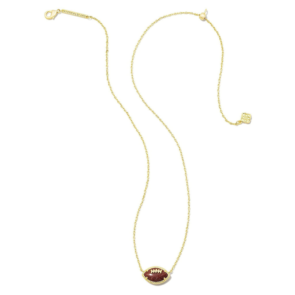 Football Short Pendant Necklace
