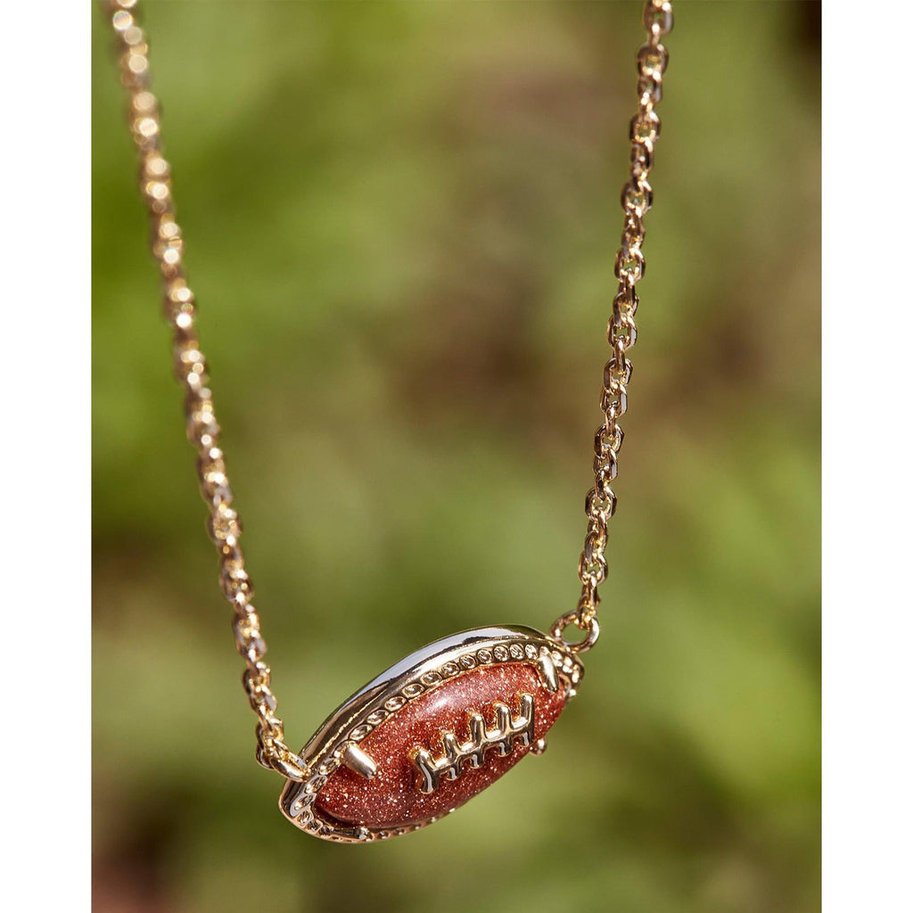 Football Short Pendant Necklace