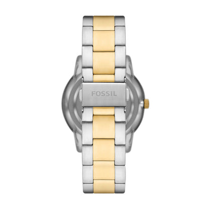 Fossil Men's Neutra Two-Tone Stainless Steel Bracelet Watch 42mm