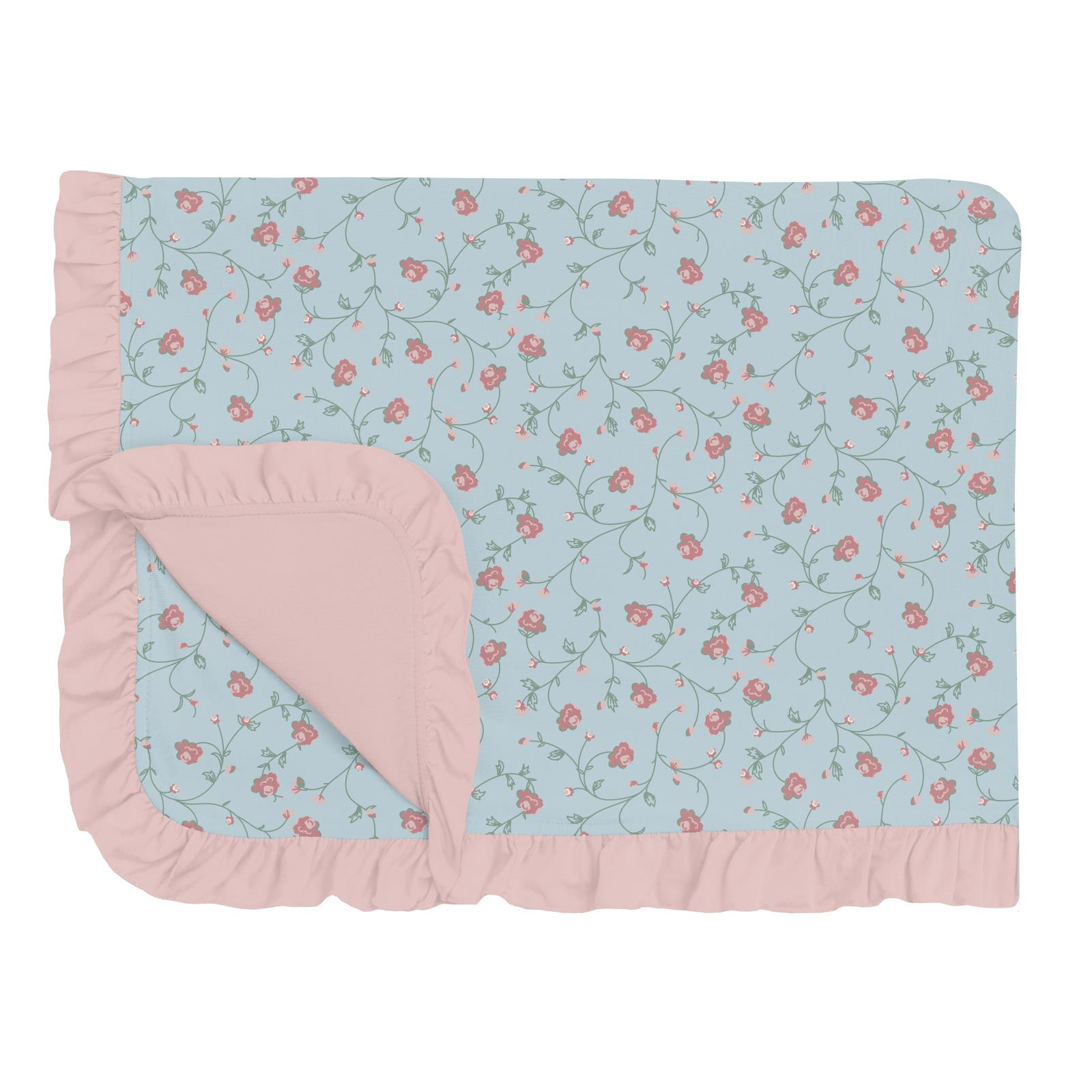 Print Ruffle Toddler Blanket | Baby Shower Loren Jackson