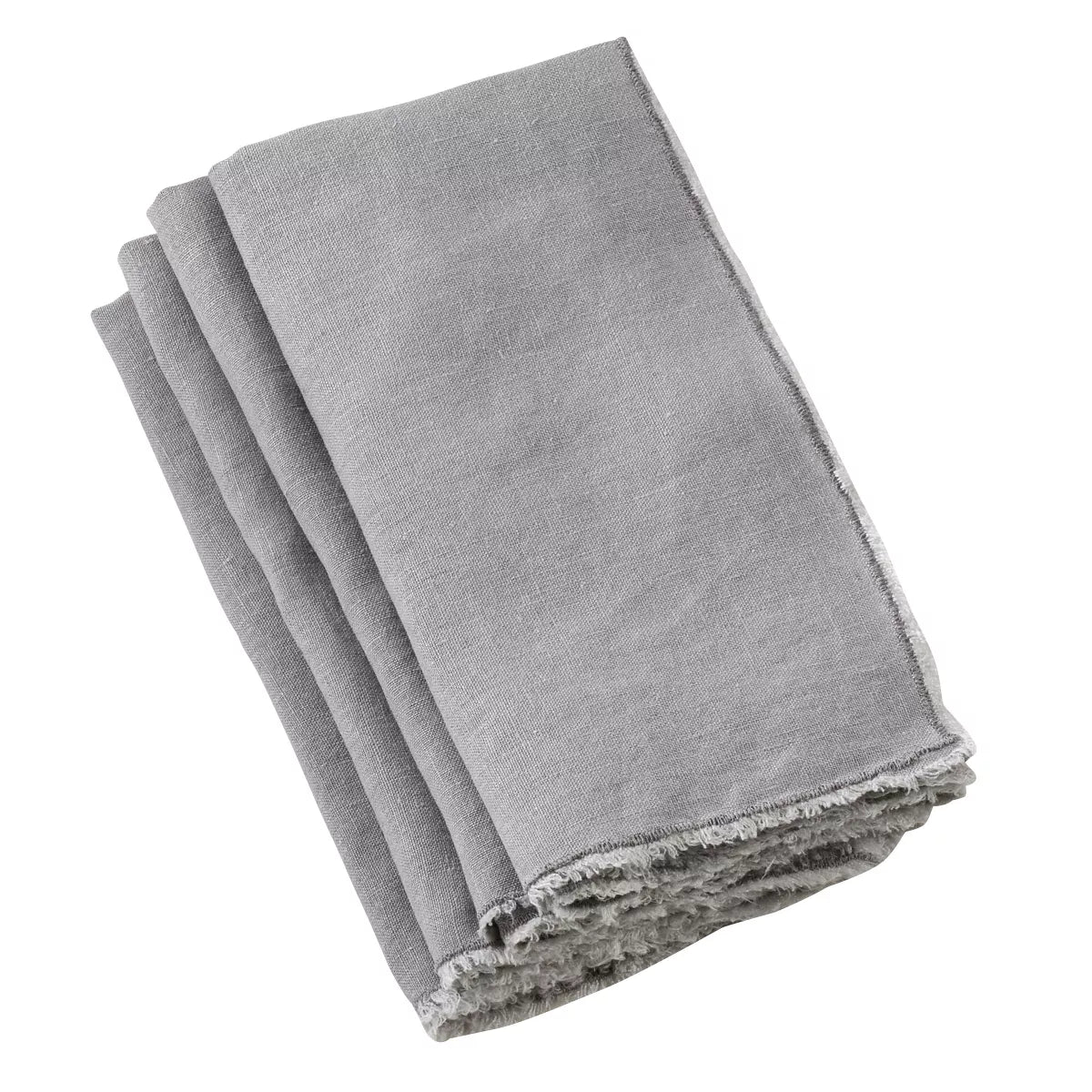 Fringed Design Stone Washed Napkin 20" Square