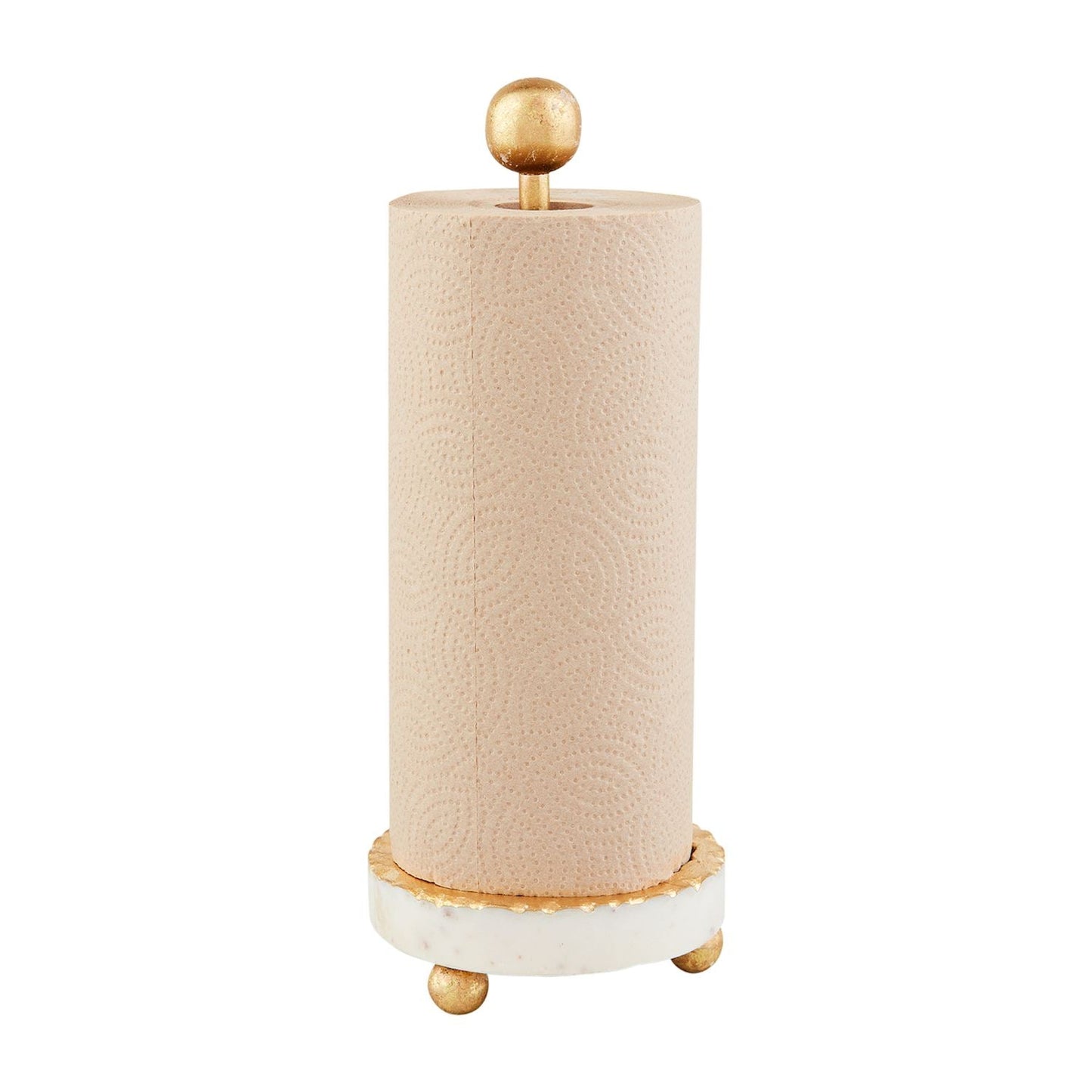 Gold Edge Paper Towel Holder | Bridal Shower Paige Estes & Levi Harville