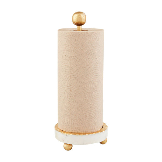 Gold Edge Paper Towel Holder | Bridal Shower Paige Estes & Levi Harville