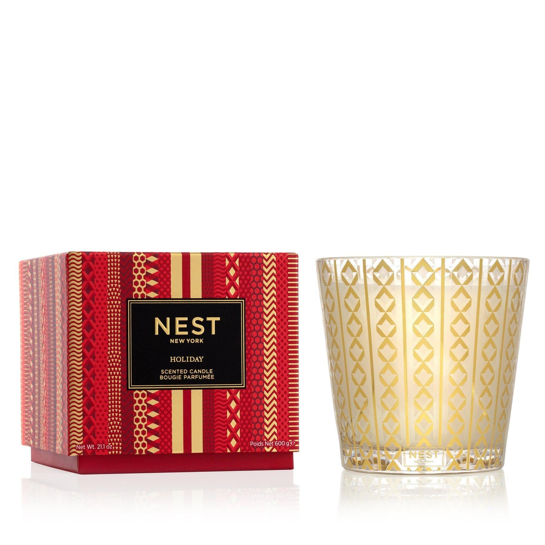 3-Wick Candle, Holiday