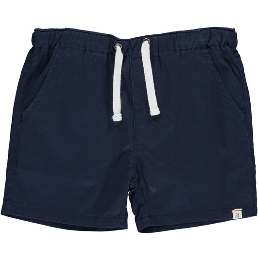 Hugo Twill Shorts in Navy by Me & Henry