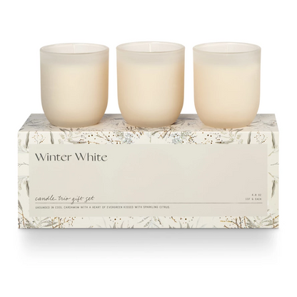 Winter White Votive Trio Gift Set