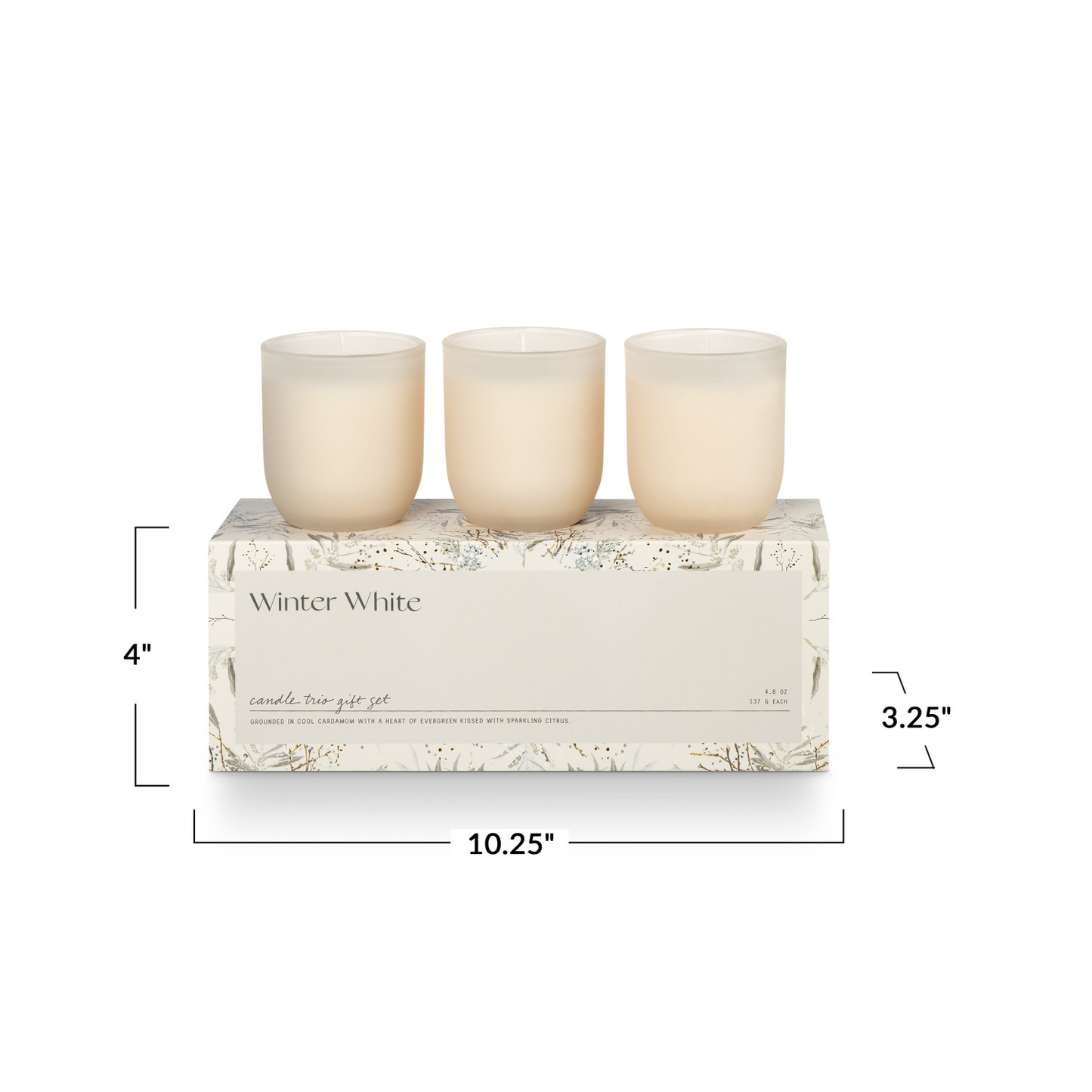 Winter White Votive Trio Gift Set