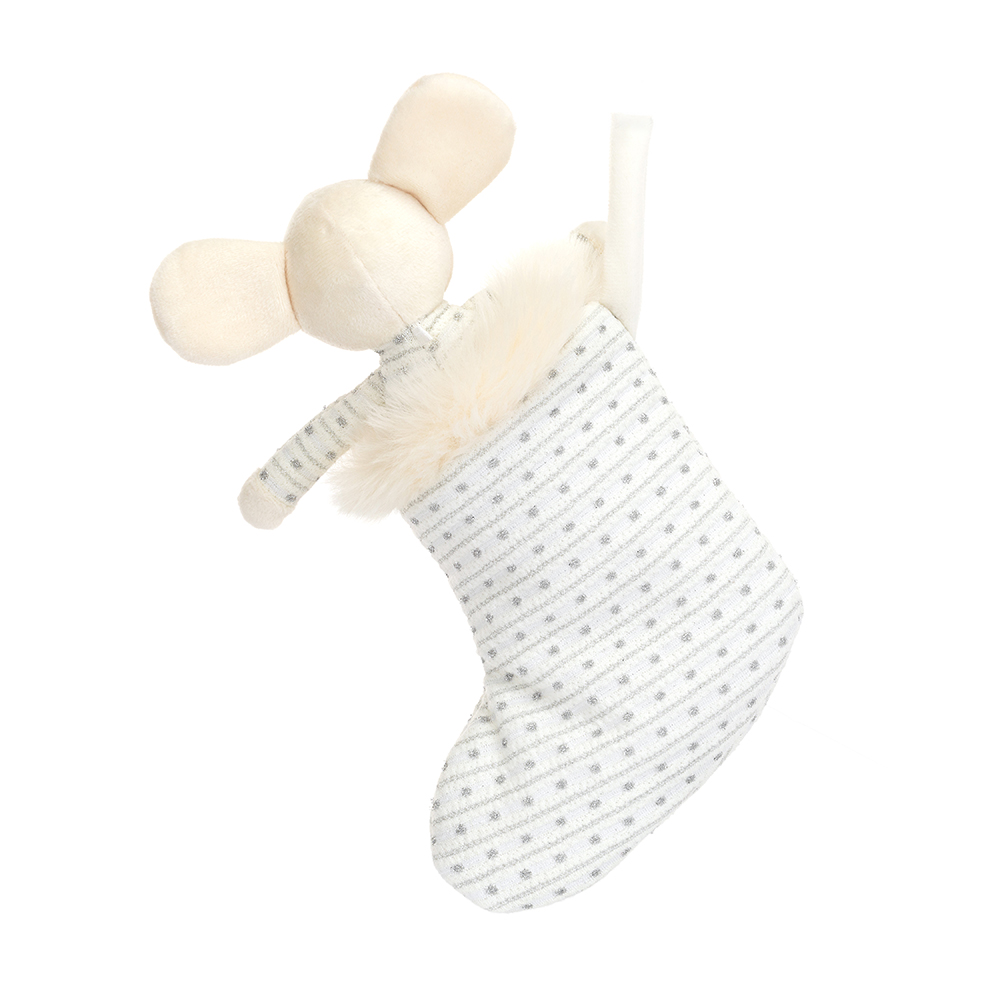 JellyCat Shimmer Mouse Stocking